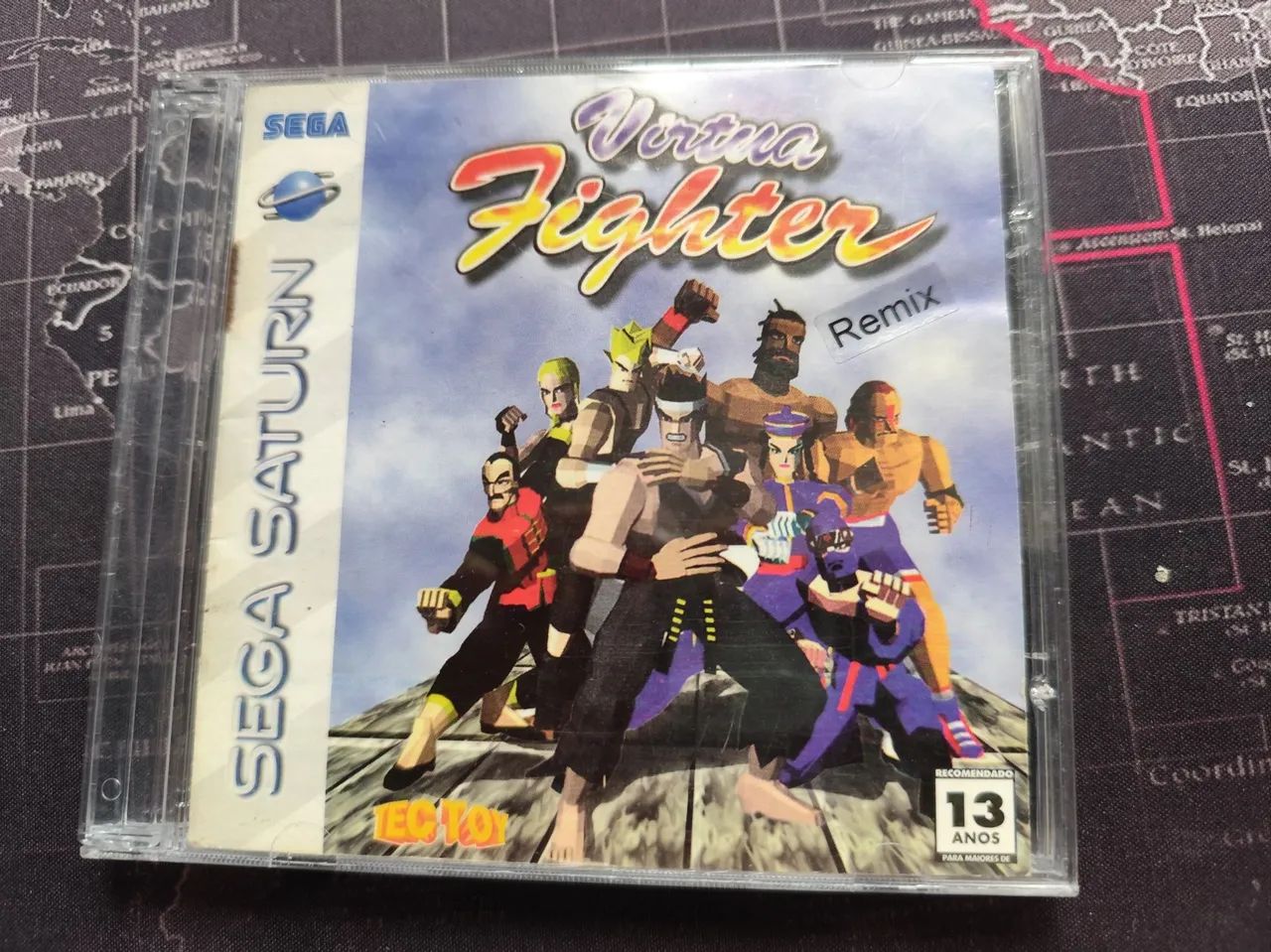 Virtua Fighter Remix - Sega Saturn - Original Americano