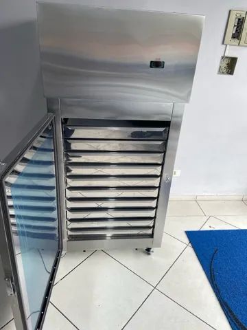 Gaveteiro de pastel refrigerado em aço inox sob encomenda  - Foto 4