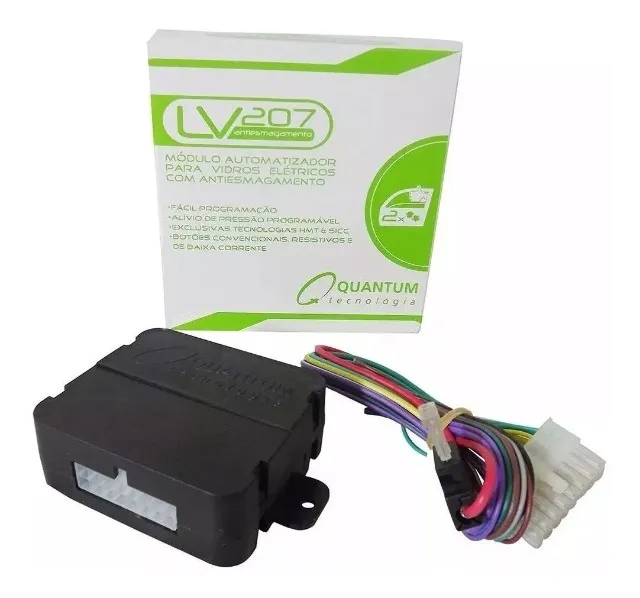 Módulo Subida De Vidro 2 Portas Universal Quantum Lv 207
