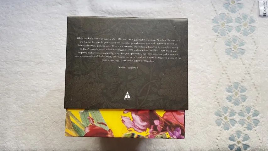 Box Bach - The Sacred Cantatas - 60 CDs (Harnoncourt e Leonhardt