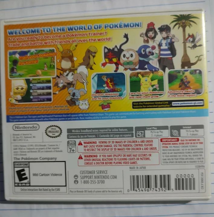 Pokémon Sun para 3DS  Impecável  - Foto 2