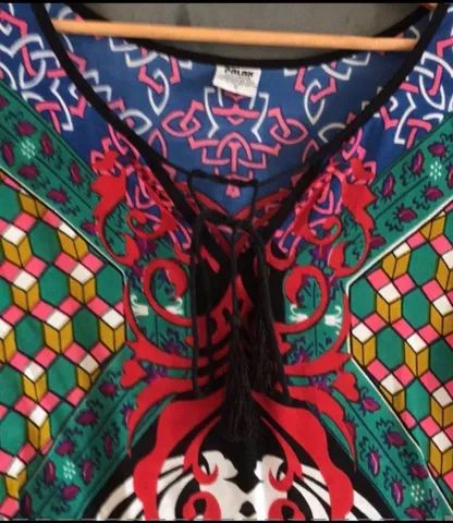 Bata estampada tribal indiana NOVA - Foto 3