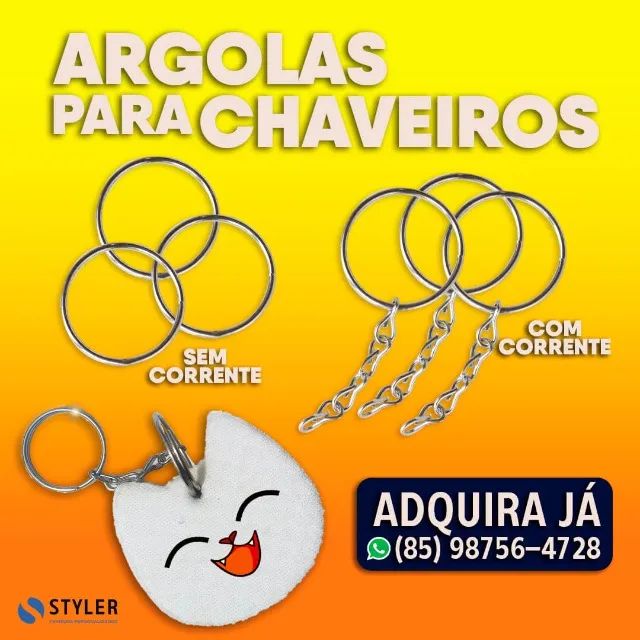 Argolas Para Chaveiros