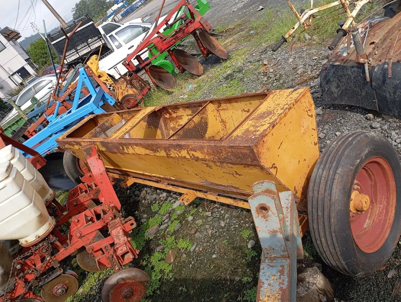 Espalhador de calcário 