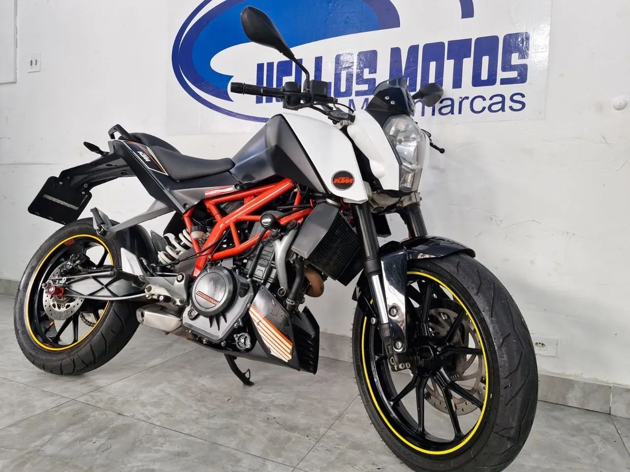 Ktm 390 2017 aceito cartão 12x 18x 21x 1.8% aceito moto na troca fin 48x  - Foto 12