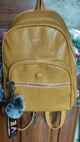 Mochila em couro sintético  - Foto 3