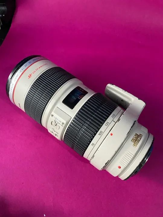 Lente canon EF 70-200mm 2.8 IS USM 