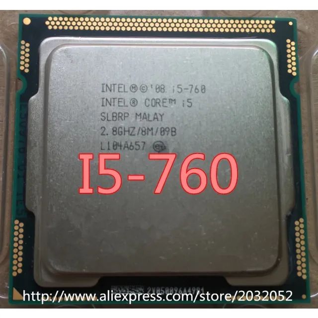 Processador Intel Core I5 760- Lga 1156