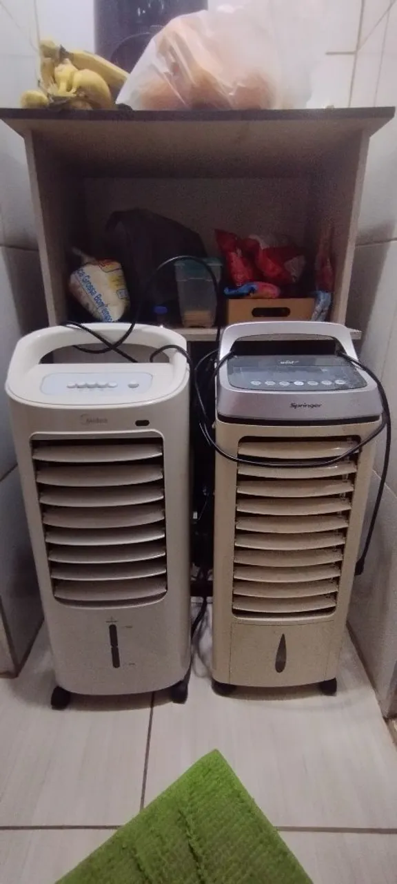 Dois Climatizadores de Ar Midea e Springer