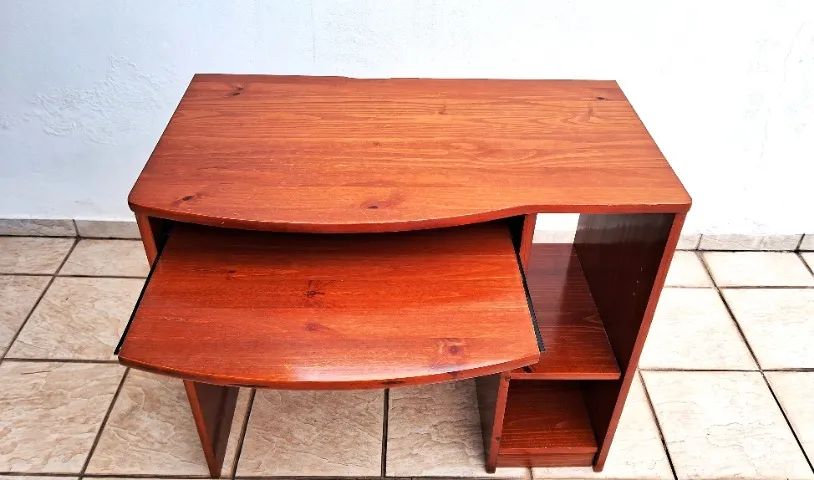 Mesa para Computador com Gaveta Retratil para Teclado - Foto 2