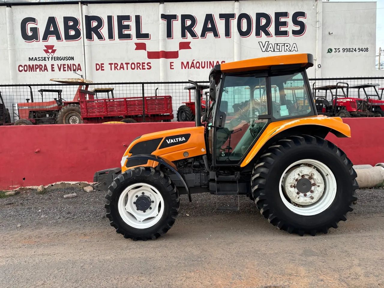 Trator valtra A950  cabinado - Foto 2