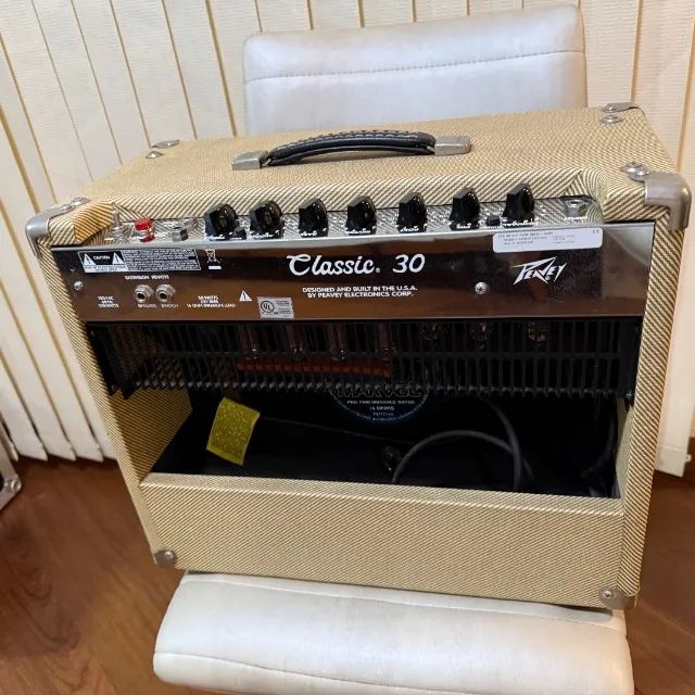 Amplificador Peavey Classic 30 - Tweed Vintage - Lindão!!!! Sonzeira!!! - Foto 4