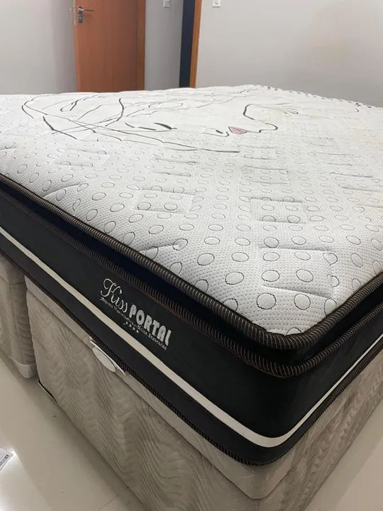 Cama box queen com baú  - Foto 5