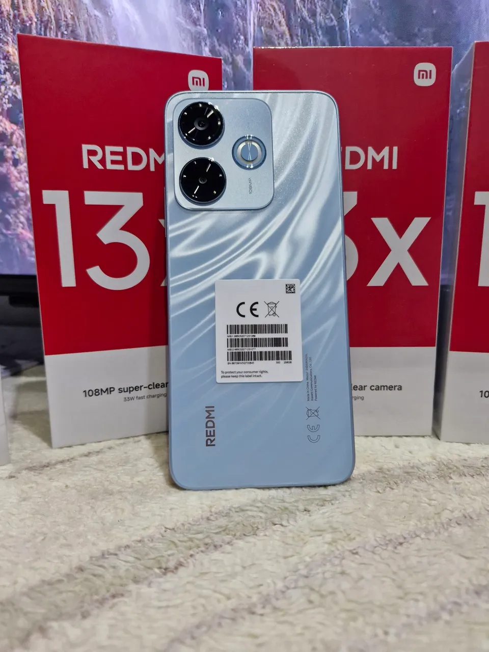XIAOMI REDMI 13X 256GB. LANÇAMENTO. 108MP D CÂMERA .TEMOS VARIEDADE.