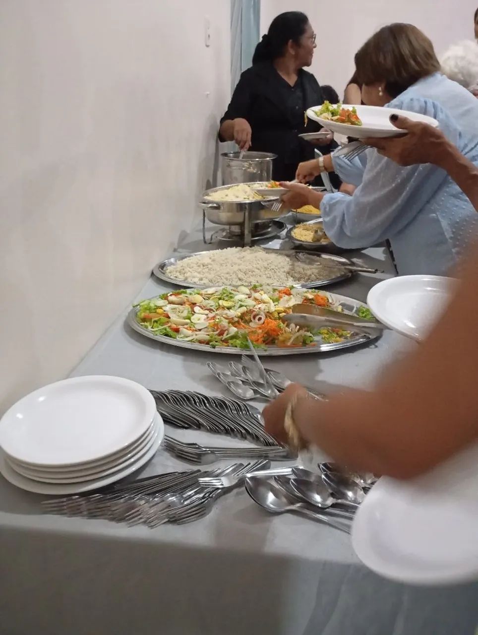Fazemos buffet a domicílio 