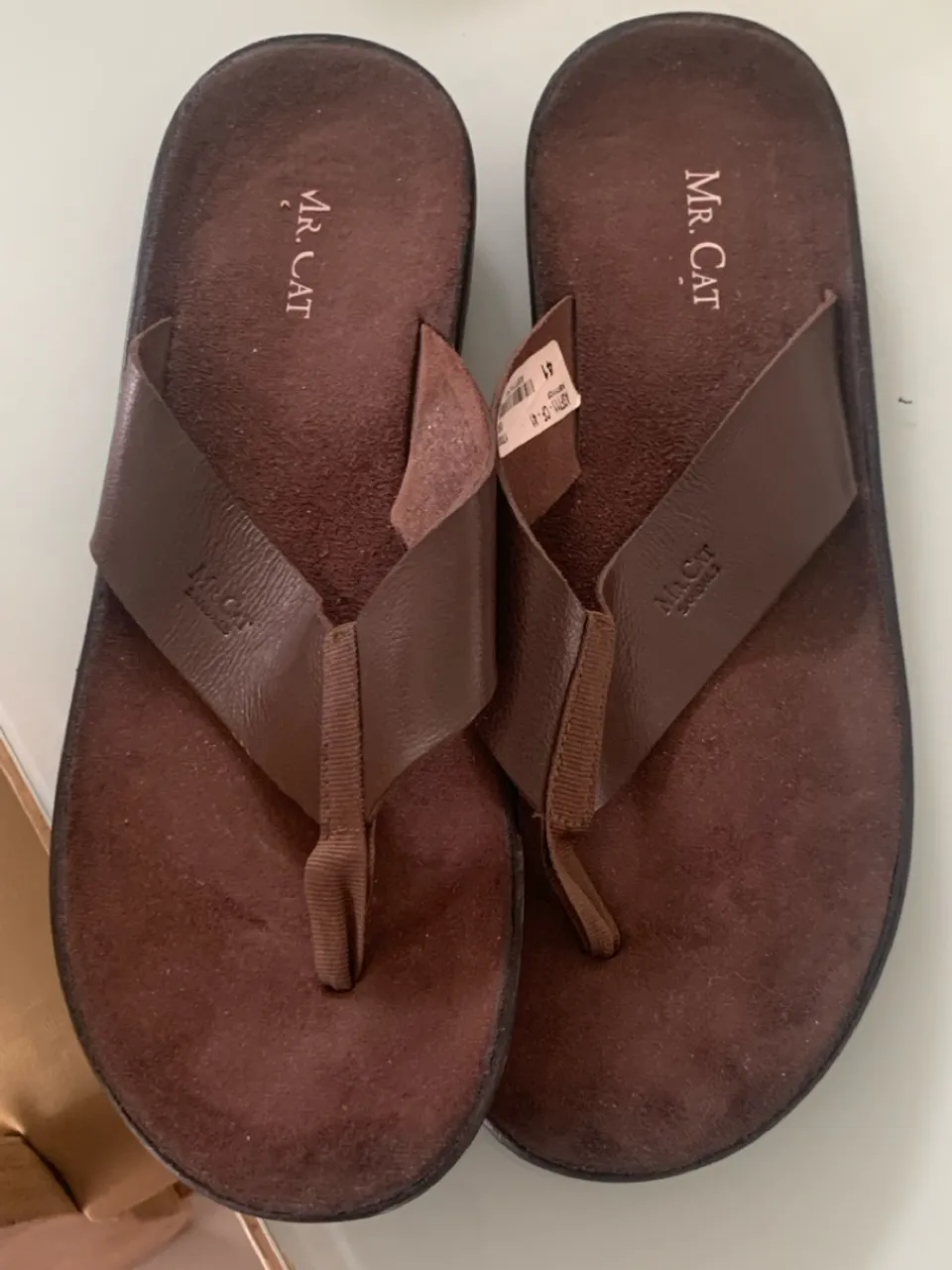 Chinelo Mr. Cat Marrom