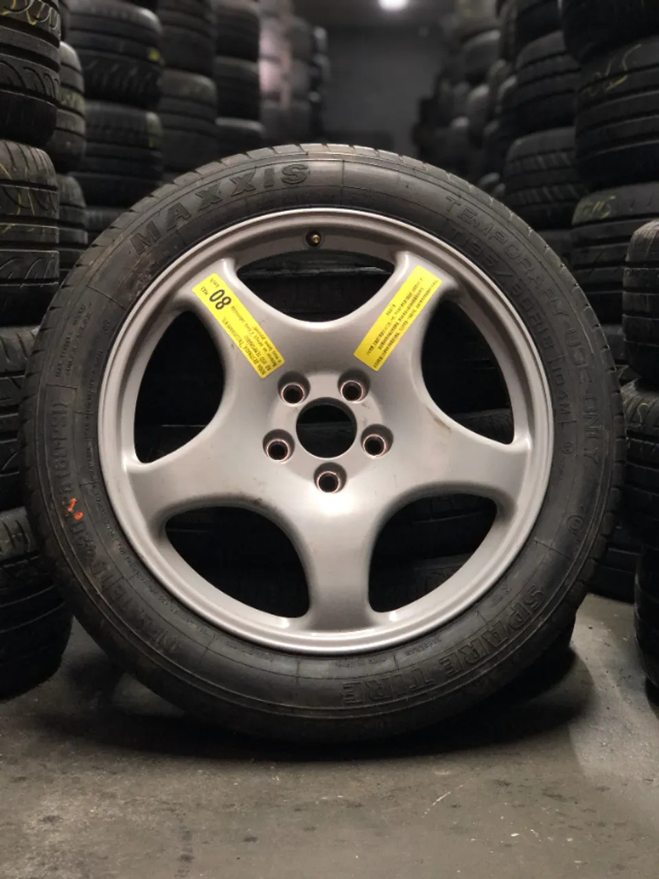 Estepe BMW X2 X3 X4 Original Aro 18 T135/80 R18 - Roda de Emergência Compacta