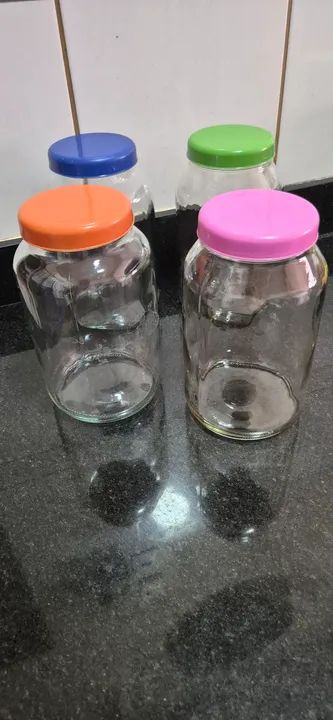 Porta mantimentos de vidro - Foto 3