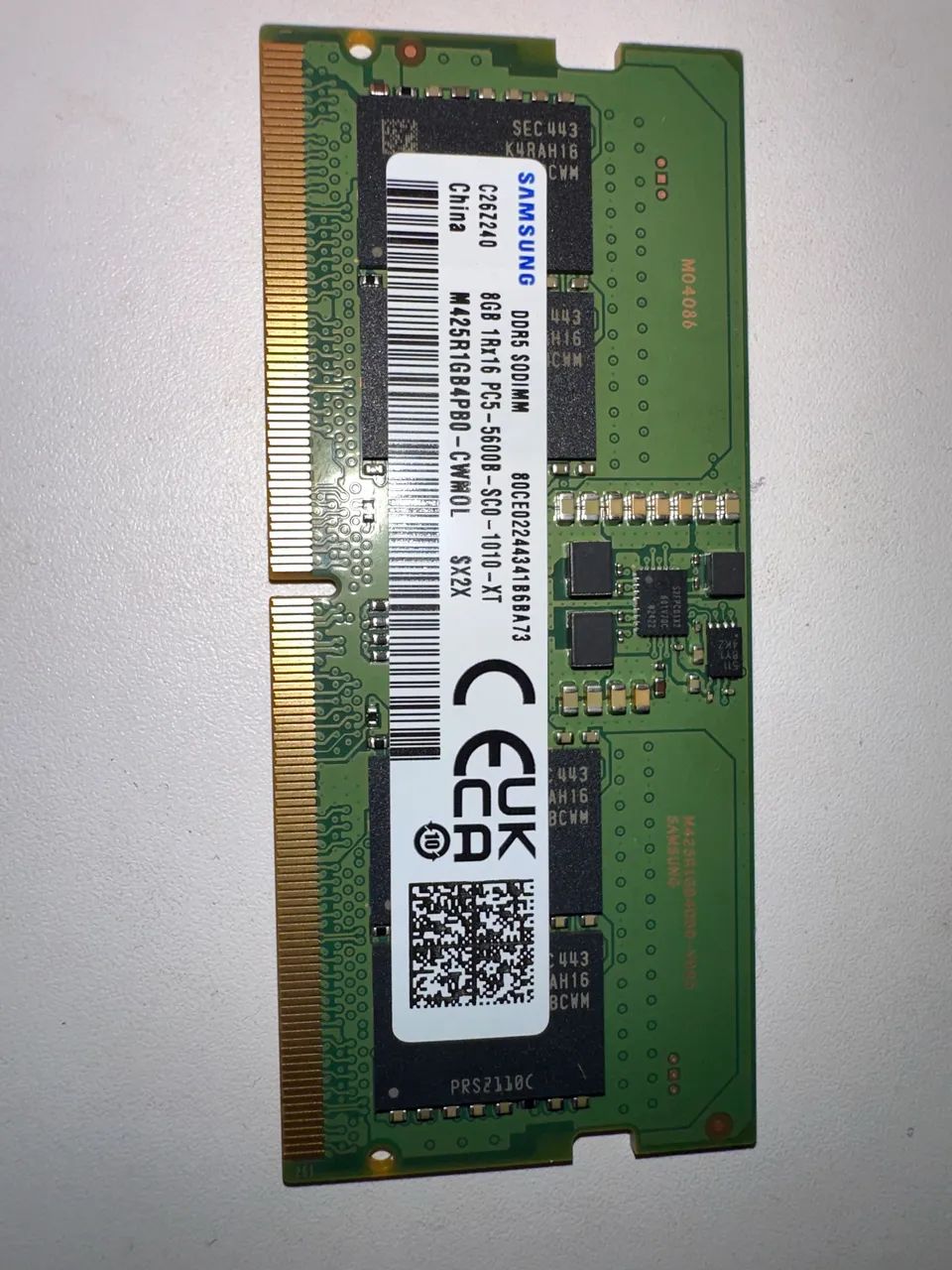 Memória ram DDR5 8GB Sodium