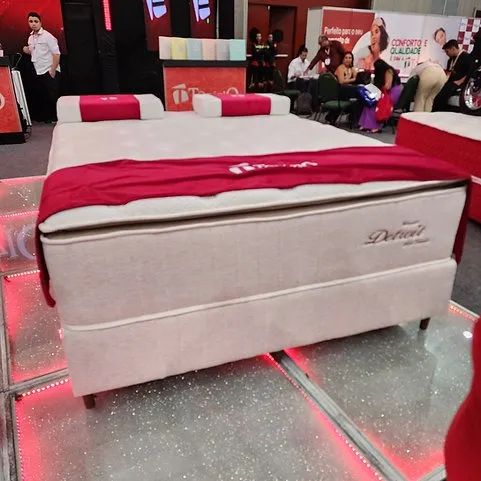 Cama Box Queen Detroit Topázio - Entrega Grátis para Fortaleza