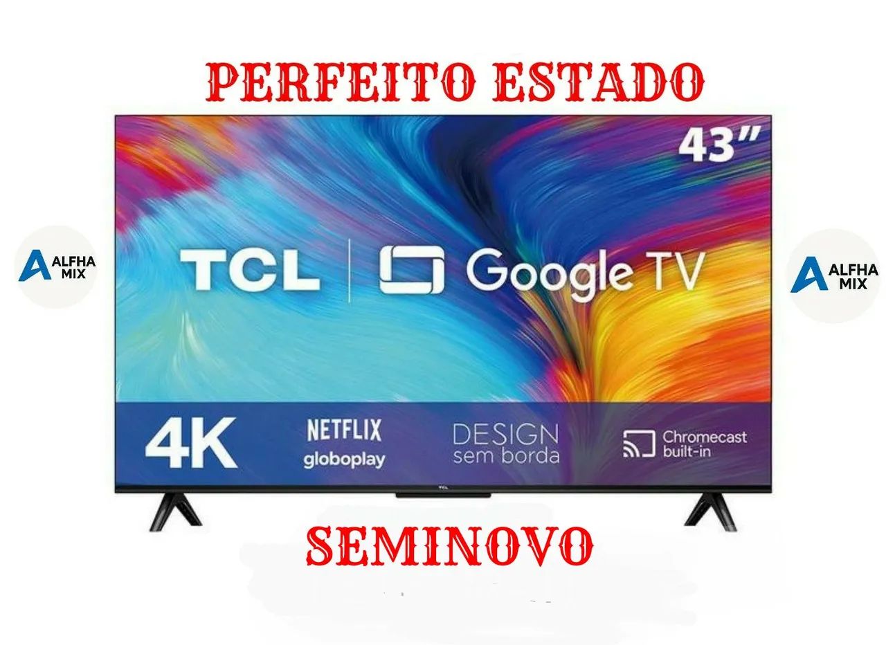 "MERCADO LIVRE" TCL 43 4K HDR10 Smart TV GoogleR$1800 frete grátis  - Foto 4