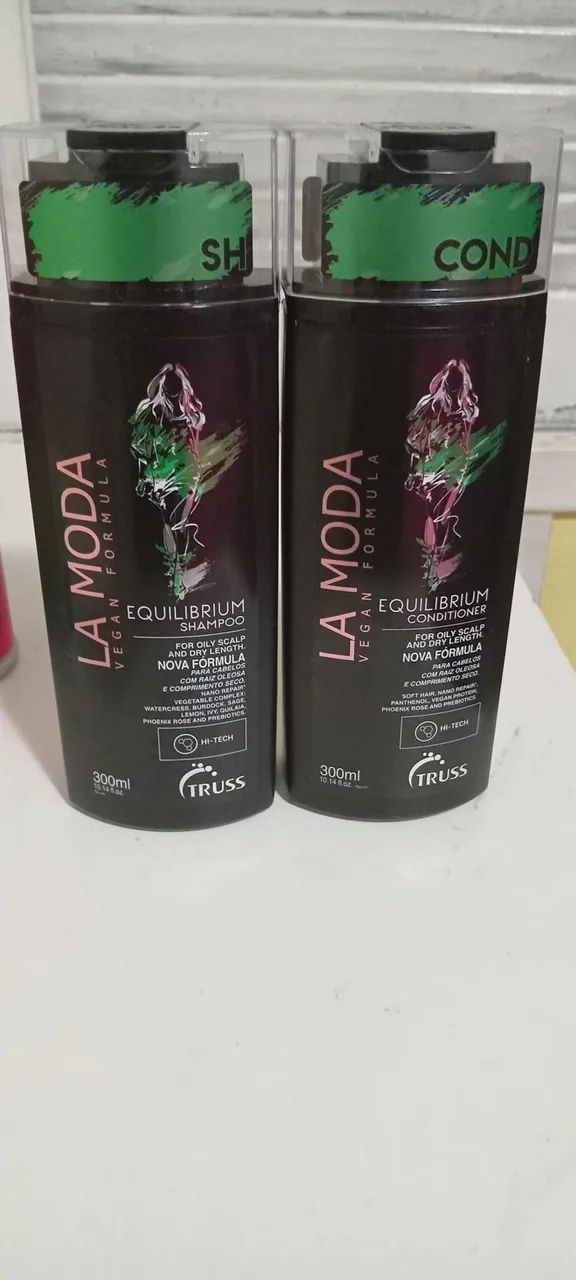 Kit Shampoo e Condicionador La Moda Equilibrium Truss - Vegan