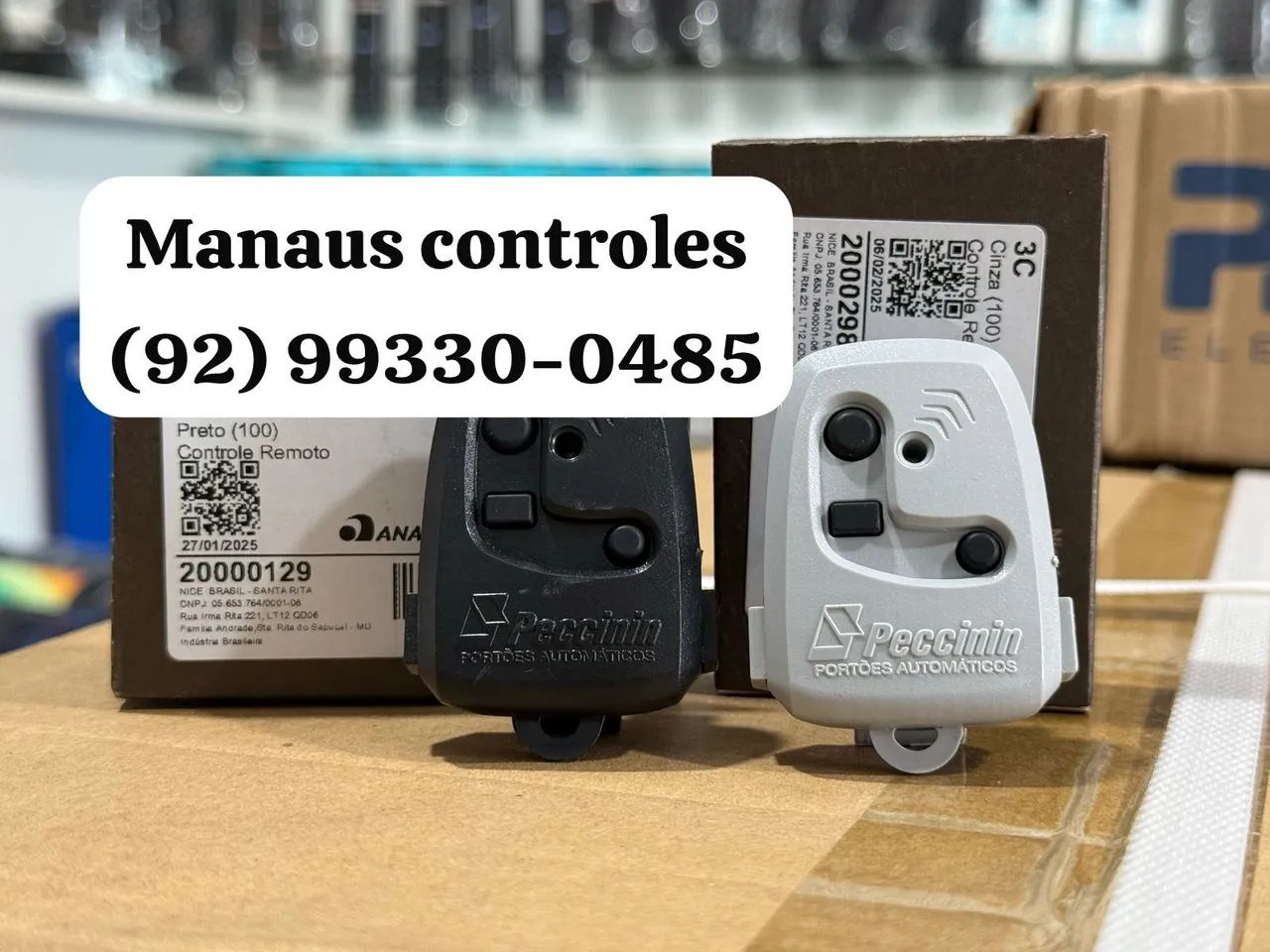 Controle Remoto Peccinin para Portão