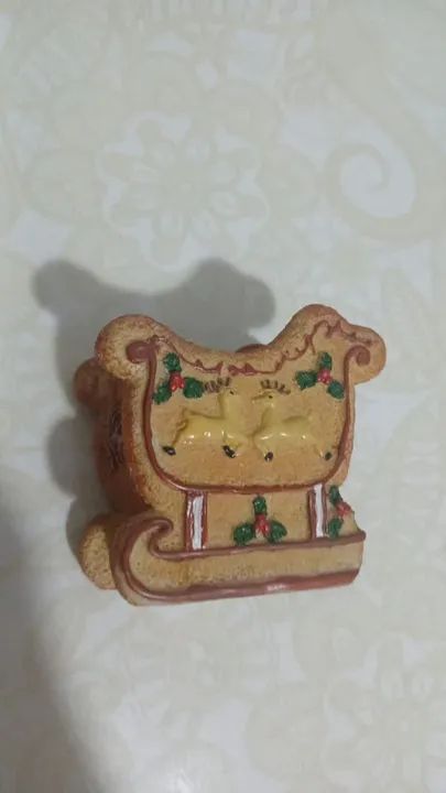 Enfeite de Natal - Rena - Sleigh