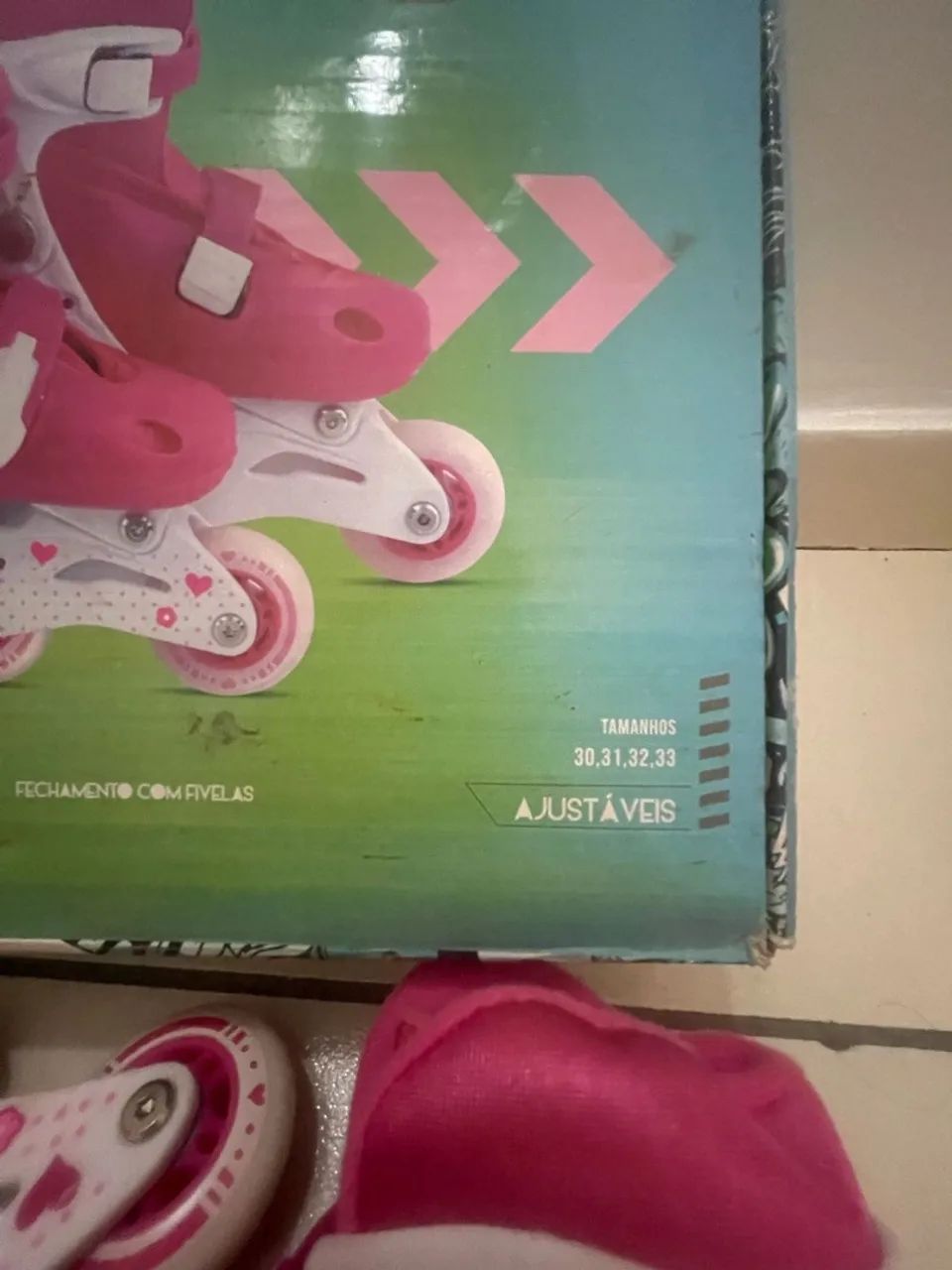 Patins Roller Ajustável  - Foto 4