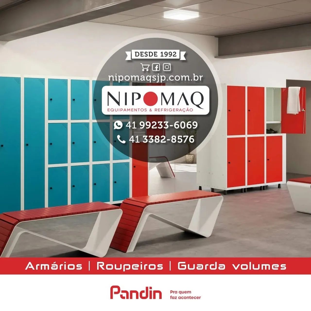 GRP 503/12 ROUPEIRO 3V 12 PORTAS CINZA - PANDIN - Foto 6