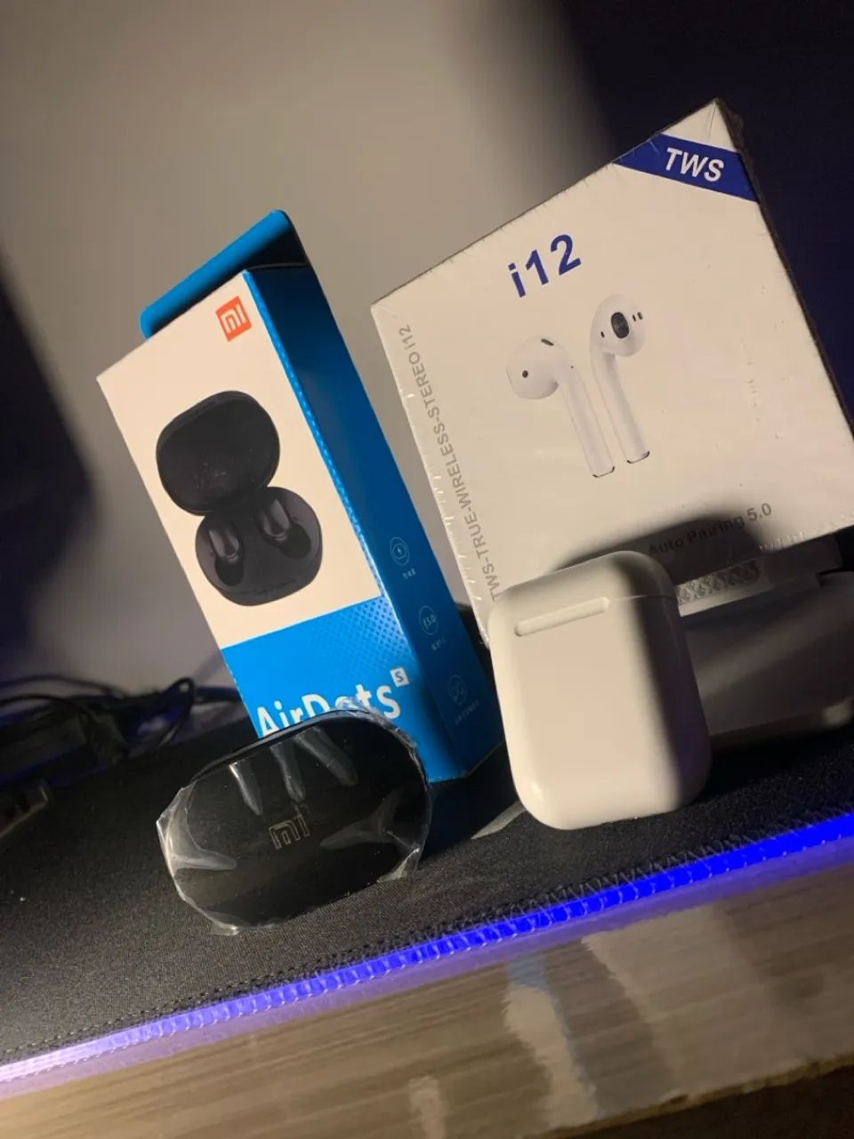 Fone Bluetooth AirDots e i12 - Entrega Grátis 