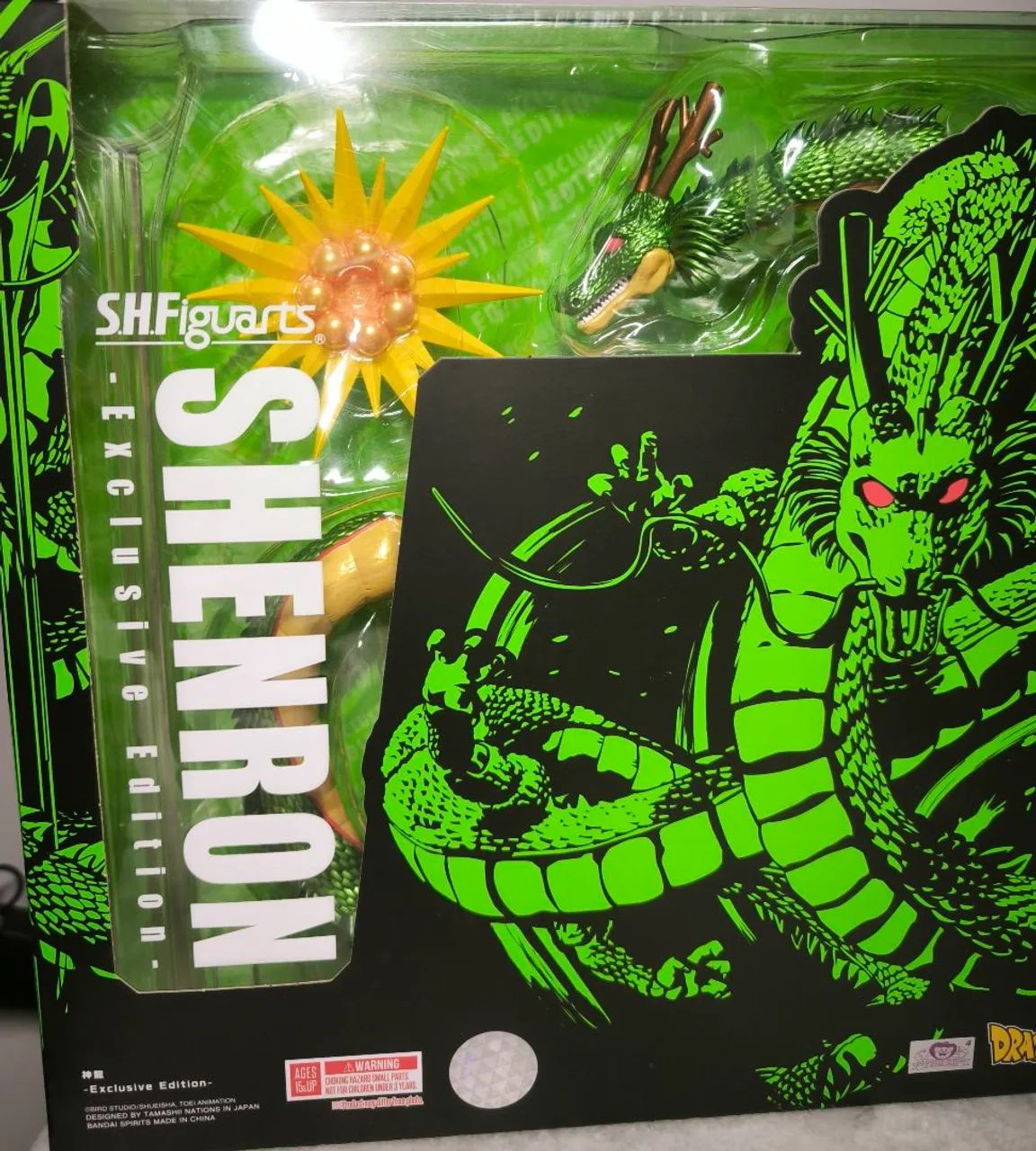 Dragon ball Z Shenlong S.H figuarts original Bandai exclusivo CCXP
