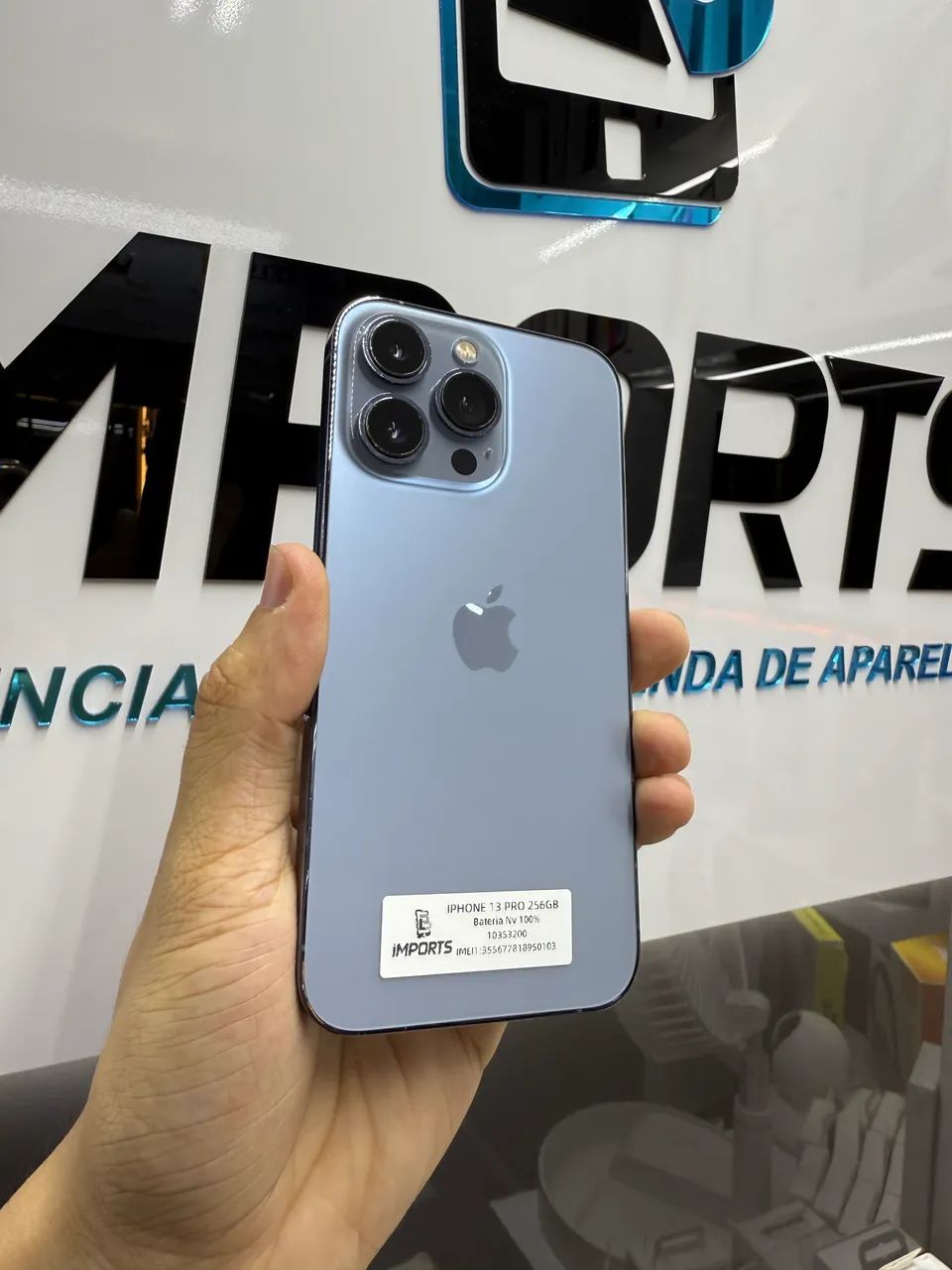 IPHONE 13 PRO 256GB Com nota - Celulares e Smartphones