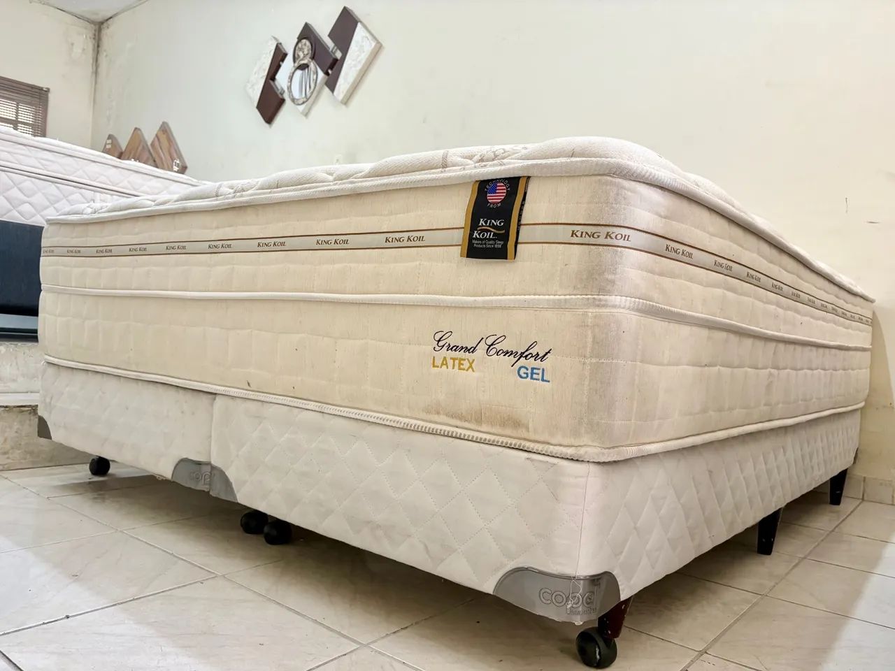 Cama box de casal Queen  , cama Queen bipartida  - Foto 4