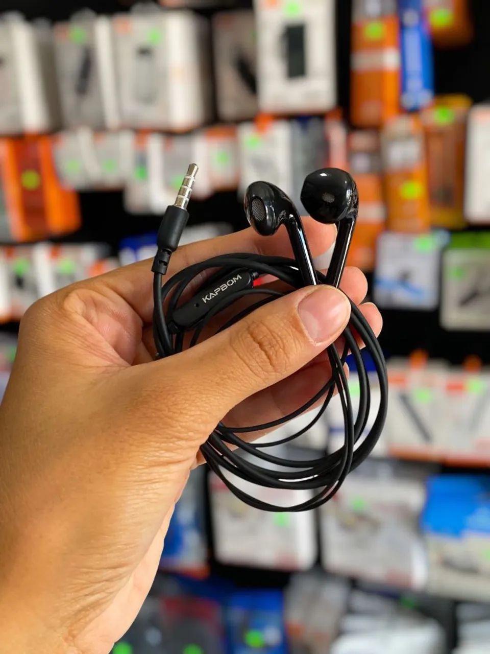 FONE DE OUVIDO COM FIO KAPBOM KA-6117 - Foto 2