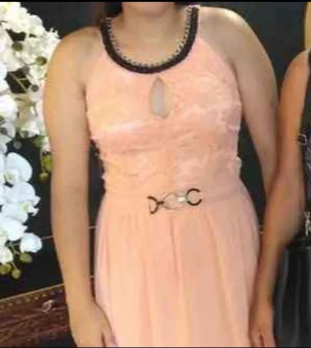 Vestido salmon G