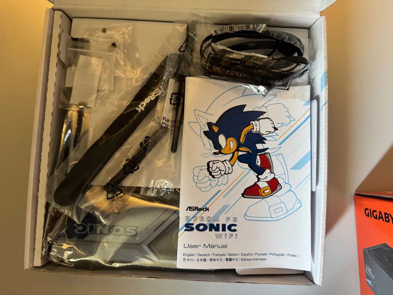 Placa-Mãe ASRock B760M PG Sonic EXCELENTE ESTADO - Foto 4