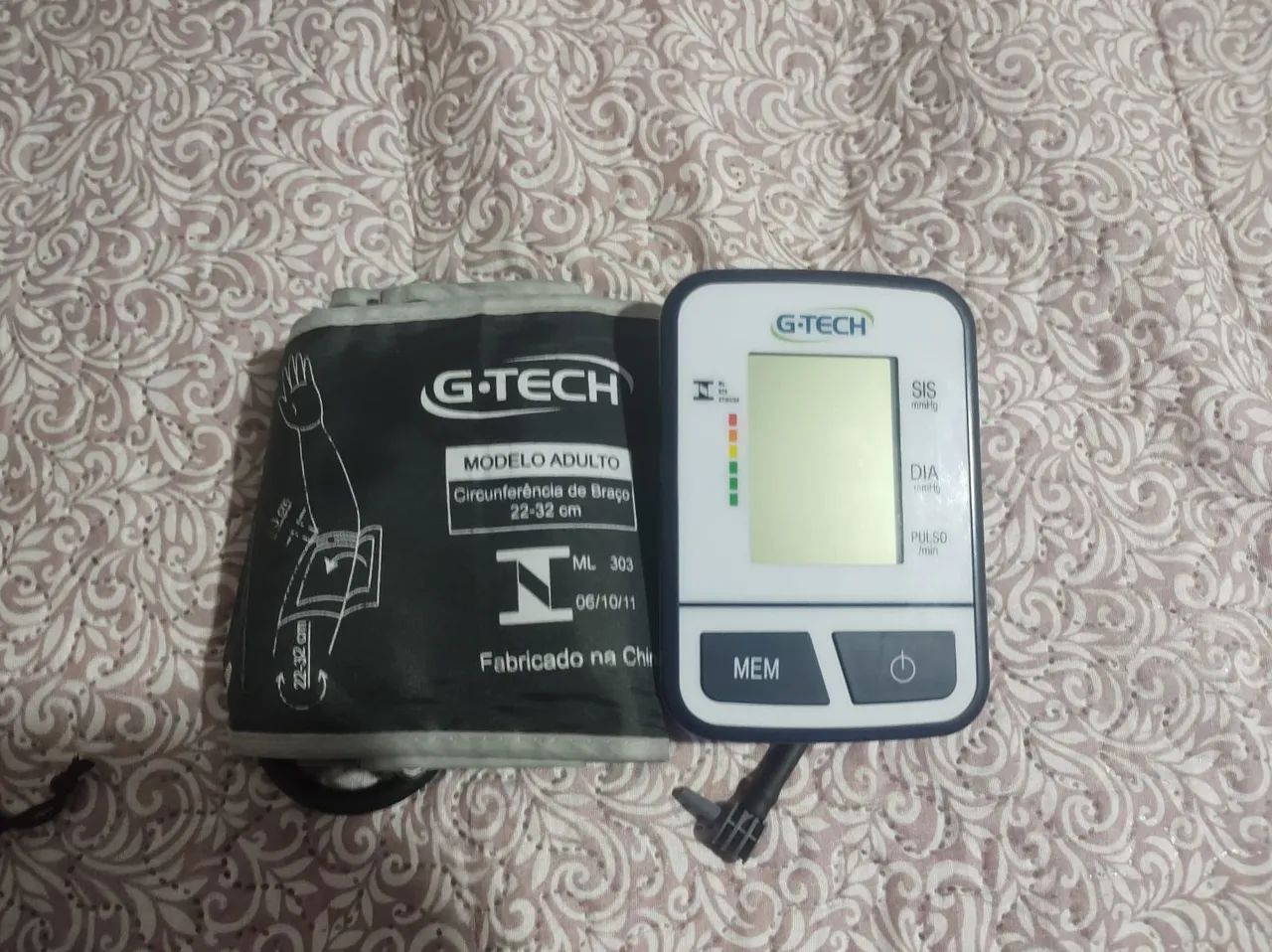 Aparelho de Medição de Pressão Arterial G-Tech