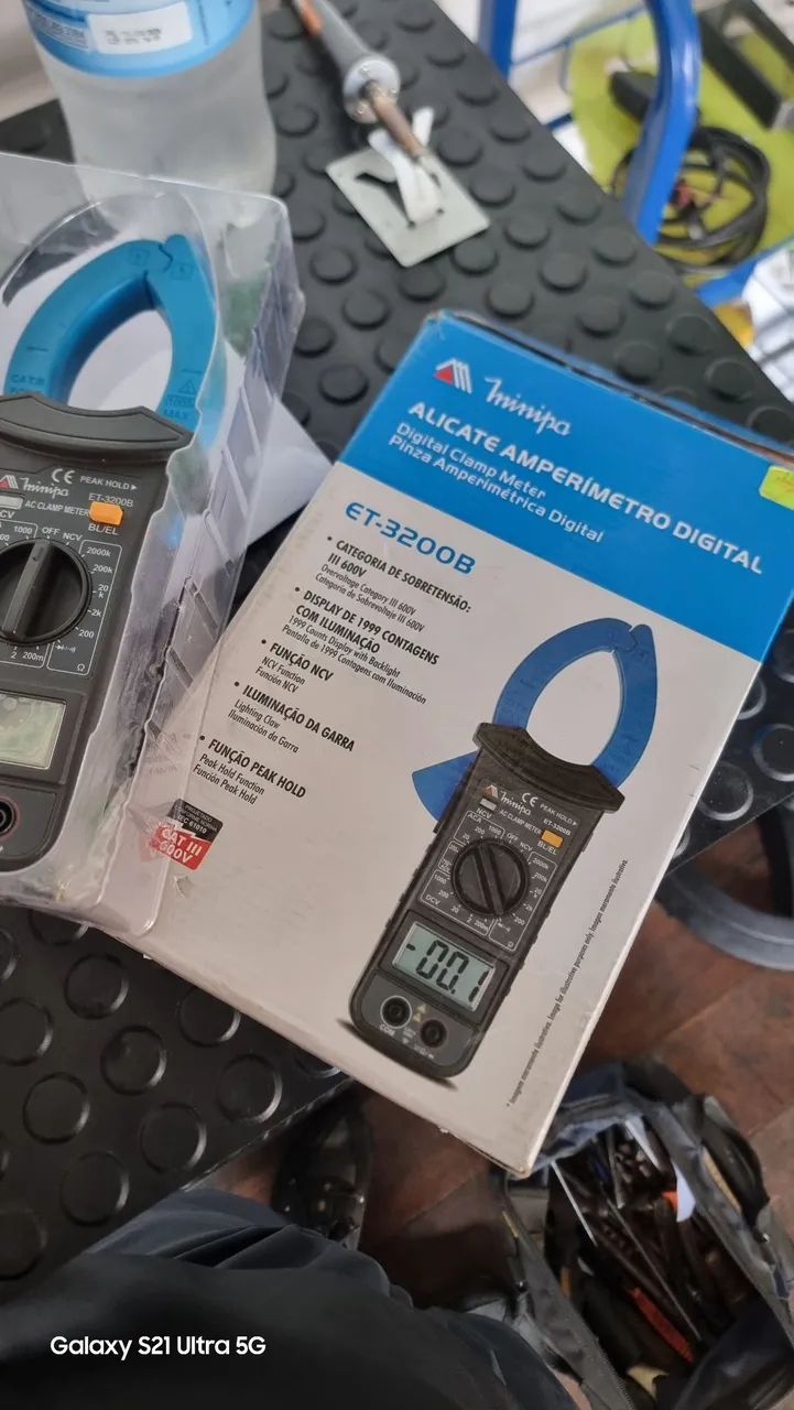 Multímetro Digital Amperímetro Minipa ET-3200B - Foto 3