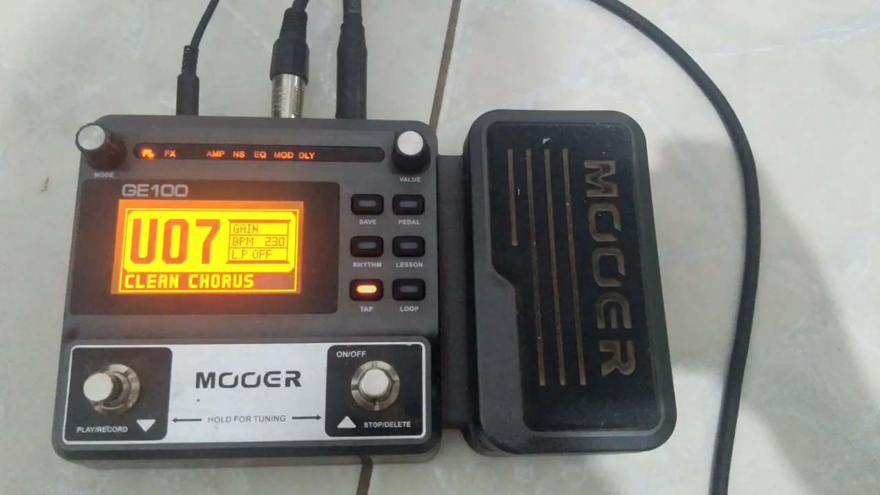 Pedaleira Mooer GE100