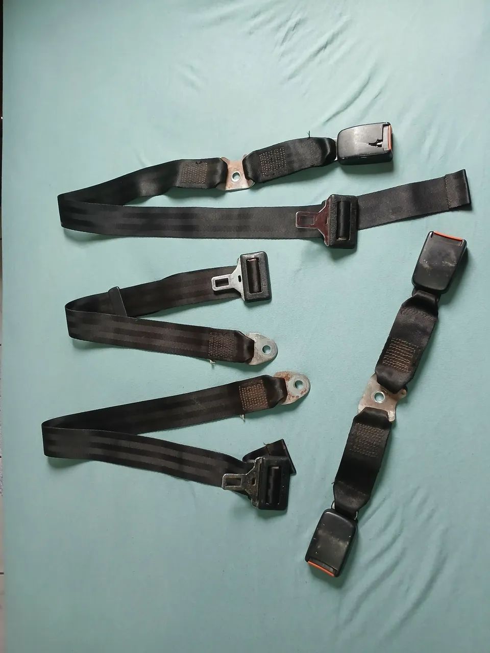 Kit cintos de segurança traseiros