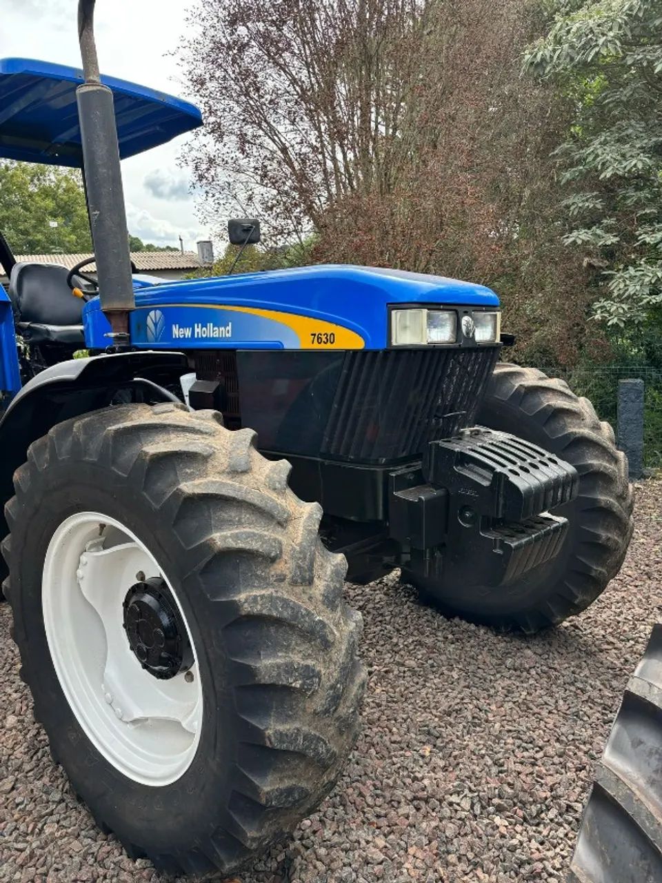 TRATOR NEW HOLLAND, MODELO 7630, ANO 2018 - Foto 3
