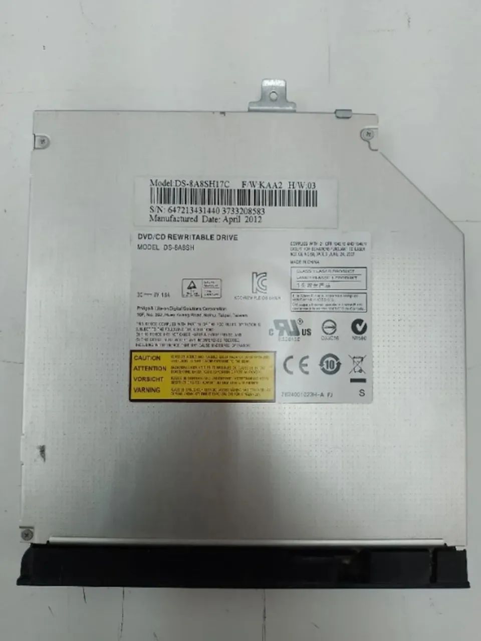 DVD-CD Rewritable Drive - Modelo DS-8A8SH17C - Foto 2