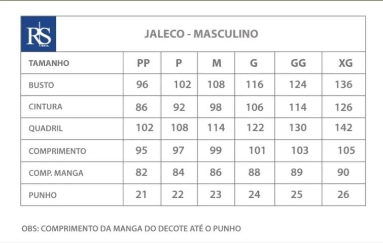 Jaleco Gola Padre Gabardine com Elastano - Foto 3