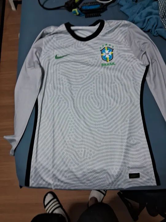 Camiseta goleiro oficial seleção brasileira 