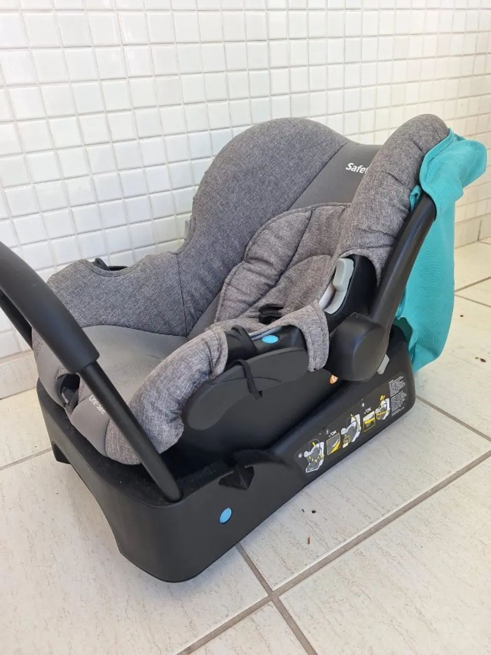 Carrinho de Bebê Safety 1st com Bebê Conforto - Foto 5