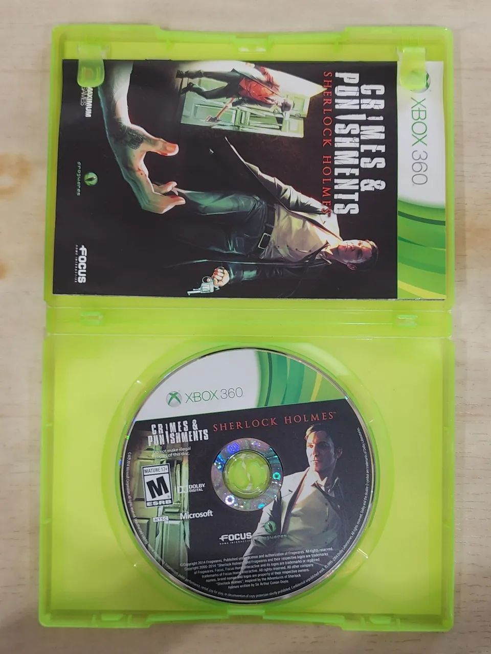 Crimes & Punishments - Sherlock Holmes / Xbox 360 - TTBE - FR