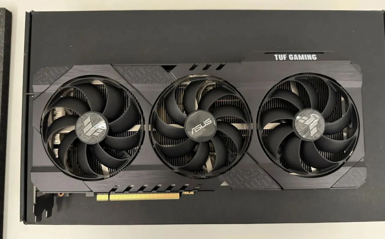 Placa de Vídeo ASUS TUF GeForce RTX 3080 OC 10GB - Foto 3