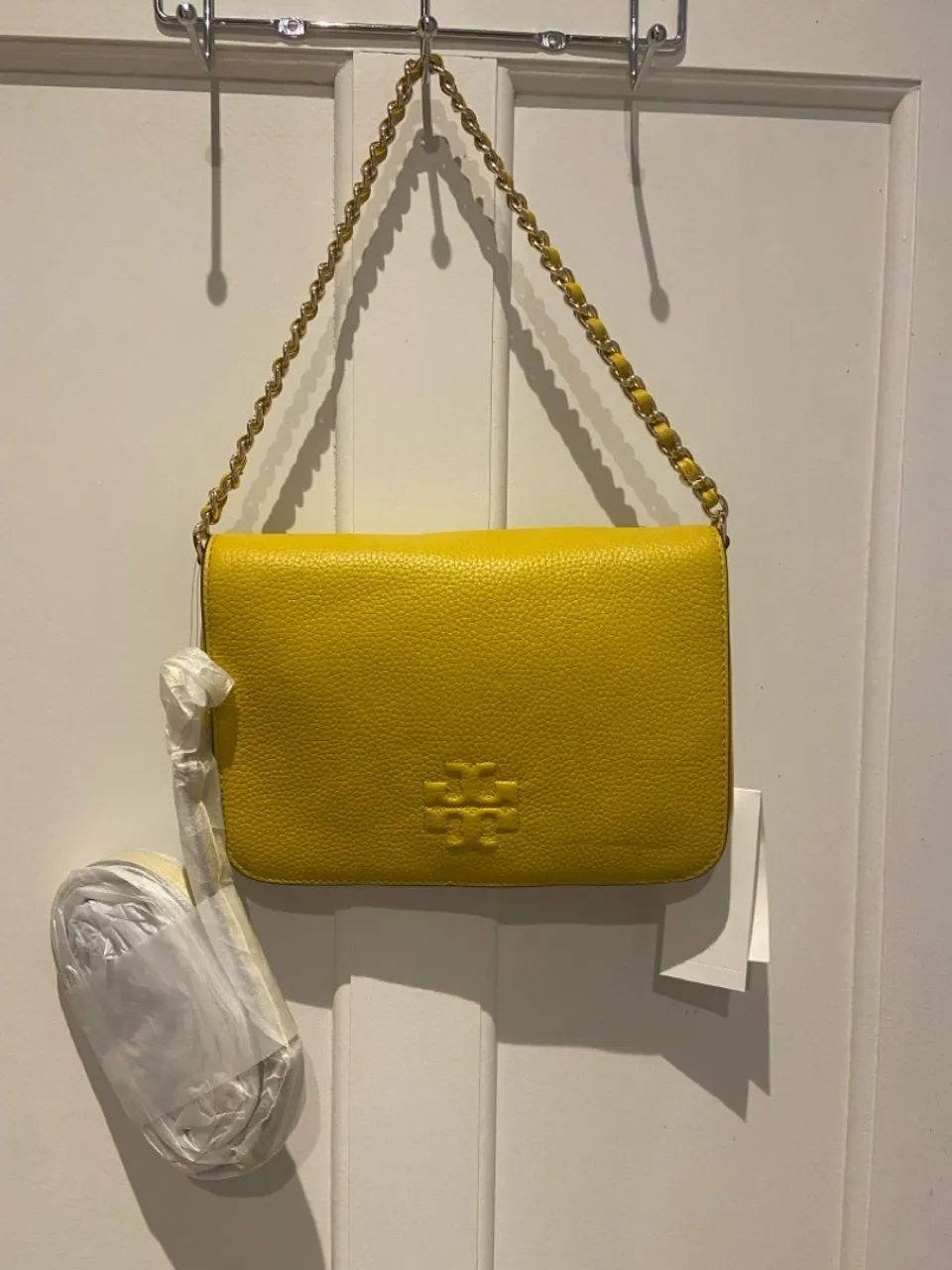 Bolsa de Ombro Tory Burch Amarela - Foto 2