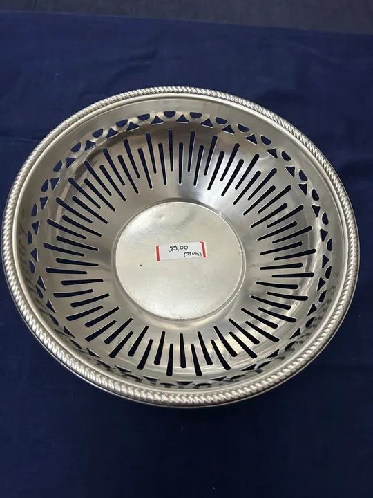 Porta frutas ou pães em inox  - Foto 2